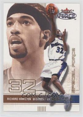 2001-02 Fleer Force - [Base] - Special Forces #72 - Richard Hamilton /250