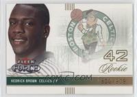 Kedrick Brown #/999