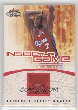 2001-02 Fleer Force - Inside The Game - Jersey Number Jerseys #NG-LO - Lamar Odom /99