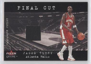 2001-02 Fleer Genuine - Final Cut Jerseys #_JATE - Jason Terry