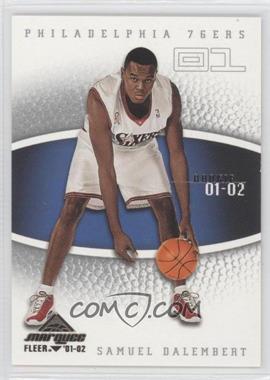 2001-02 Fleer Marquee - [Base] #116 - Samuel Dalembert, Damone Brown /2500