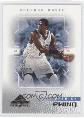 2001-02 Fleer Marquee - [Base] #91 - Patrick Ewing