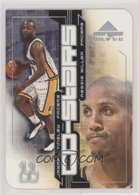 2001-02 Fleer Marquee - Co-Stars #5 CS - Jamaal Tinsley, Reggie Miller