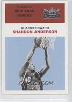 Shandon Anderson #/201