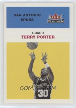 2001-02 Fleer Platinum - [Base] #166 - Terry Porter