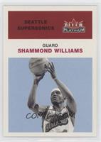 Shammond Williams