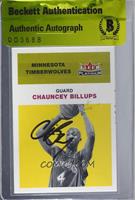 Chauncey Billups [BAS Authentic]