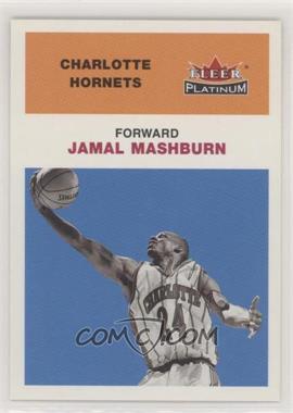 2001-02 Fleer Platinum - [Base] #38 - Jamal Mashburn