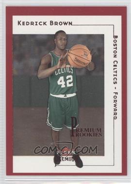 2001-02 Fleer Premium - [Base] - Star Rubies #SR 178 - Kedrick Brown /50