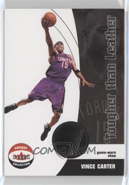 2001-02 Fleer Shoebox Collection - Tougher Than Leather - Shoes #_VICA.1 - Vince Carter /100