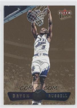 2001-02 Fleer Ultra - [Base] - Gold Medallion #55 - Bryon Russell