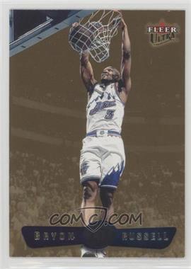 2001-02 Fleer Ultra - [Base] - Gold Medallion #55 - Bryon Russell