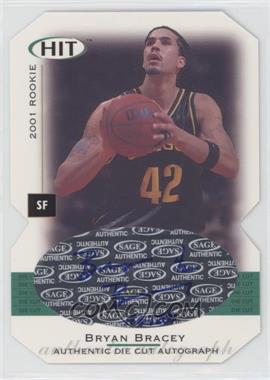 2001-02 SAGE Hit - [Base] - Die-Cut Autographs #A18 - Bryan Bracey /250