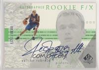 Autographed Rookie F/X - Zeljko Rebraca #/1,525