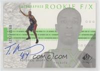 Autographed Rookie F/X - Terence Morris #/1,525