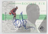 Autographed Rookie F/X - Rodney White #/1,525