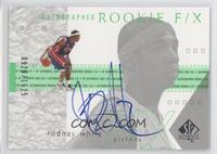 Autographed Rookie F/X - Rodney White #/1,525