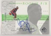 Autographed Rookie F/X - Rodney White #/1,525