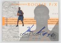 Autographed Rookie F/X - Kwame Brown #/700