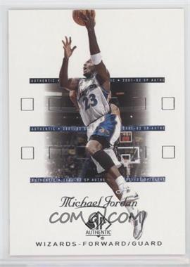 2001-02 SP Authentic - [Base] #90 - Michael Jordan