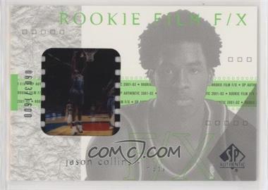 2001-02 SP Authentic - [Base] #96 - Rookie Film F/X - Jason Collins /1600