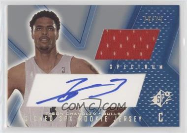 2001-02 SPx - [Base] - Spectrum #110.1 - Signed Rookie Jersey - Tyson Chandler (Blue) /25