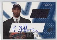 Signed Rookie Jersey - Eddie Griffin (Blue) #/250