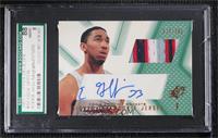 Signed Rookie Jersey - Eddie Griffin (Green) [SGC 88 NM/MT 8] #/…