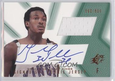 2001-02 SPx - [Base] #94.2 - Signed Rookie Jersey - Gerald Wallace (Green) /800