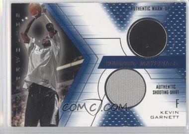 2001-02 SPx - Winning Materials #KG2 - Kevin Garnett