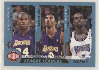 2001-02 Topps - [Base] #215 - Shaquille O'Neal, Kobe Bryant, Chris Webber, Allen Iverson, Jerry Stackhouse, Vince Carter