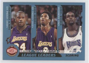 2001-02 Topps - [Base] #215 - Shaquille O'Neal, Kobe Bryant, Chris Webber, Allen Iverson, Jerry Stackhouse, Vince Carter