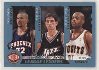 Nick Van Exel, Sam Cassell, Andre Miller, Mark Jackson, Jason Kidd, John Stockt…