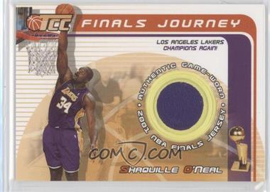 2001-02 Topps Champions and Contenders (TCC) - Finals Journey #FJ-SO - Shaquille O'Neal