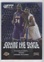 Shaquille O'Neal vs. Dikembe Mutombo