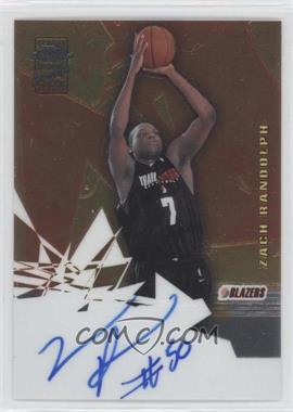 2001-02 Topps Chrome - Autographs #CA-ZR - Zach Randolph