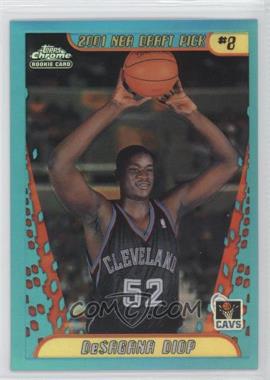 2001-02 Topps Chrome - [Base] - Refractor #136 - DeSagana Diop