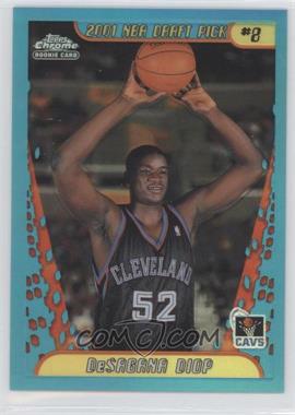 2001-02 Topps Chrome - [Base] - Refractor #136 - DeSagana Diop