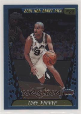 2001-02 Topps Chrome - [Base] #155 - Tony Parker