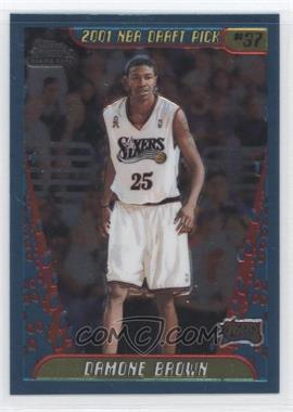 2001-02 Topps Chrome - [Base] #159 - Damone Brown