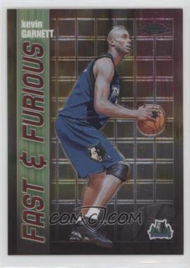 2001-02 Topps Chrome - Fast & Furious #FF07 - Kevin Garnett