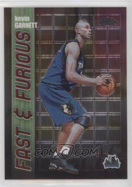 2001-02 Topps Chrome - Fast & Furious #FF07 - Kevin Garnett