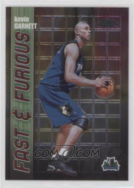 2001-02 Topps Chrome - Fast & Furious #FF07 - Kevin Garnett