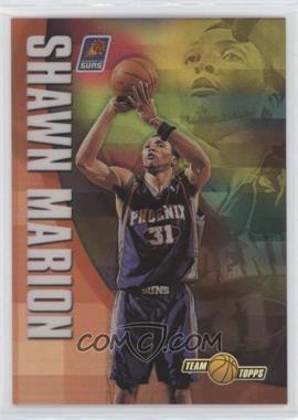 2001-02 Topps Chrome - Team Topps - Refractor #TT9 - Shawn Marion