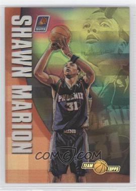 2001-02 Topps Chrome - Team Topps - Refractor #TT9 - Shawn Marion