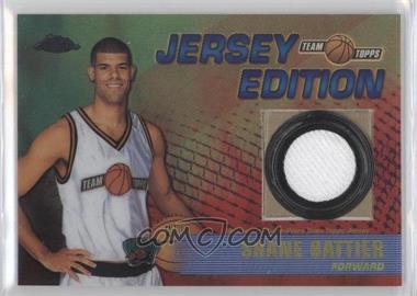 2001-02 Topps Chrome - Team Topps Jersey Edition - Refractor #TT-SB - Shane Battier /50