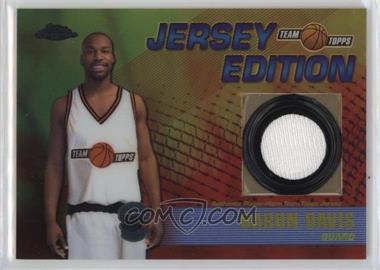 2001-02 Topps Chrome - Team Topps Jersey Edition #TT-BD - Baron Davis