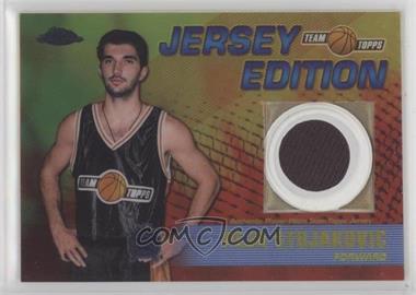 2001-02 Topps Chrome - Team Topps Jersey Edition #TT-PS - Peja Stojakovic