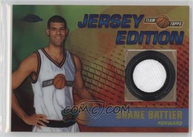 2001-02 Topps Chrome - Team Topps Jersey Edition #TT-SB - Shane Battier