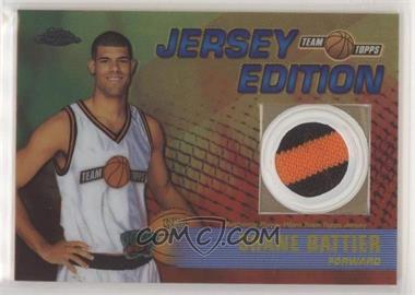 2001-02 Topps Chrome - Team Topps Jersey Edition #TT-SB - Shane Battier